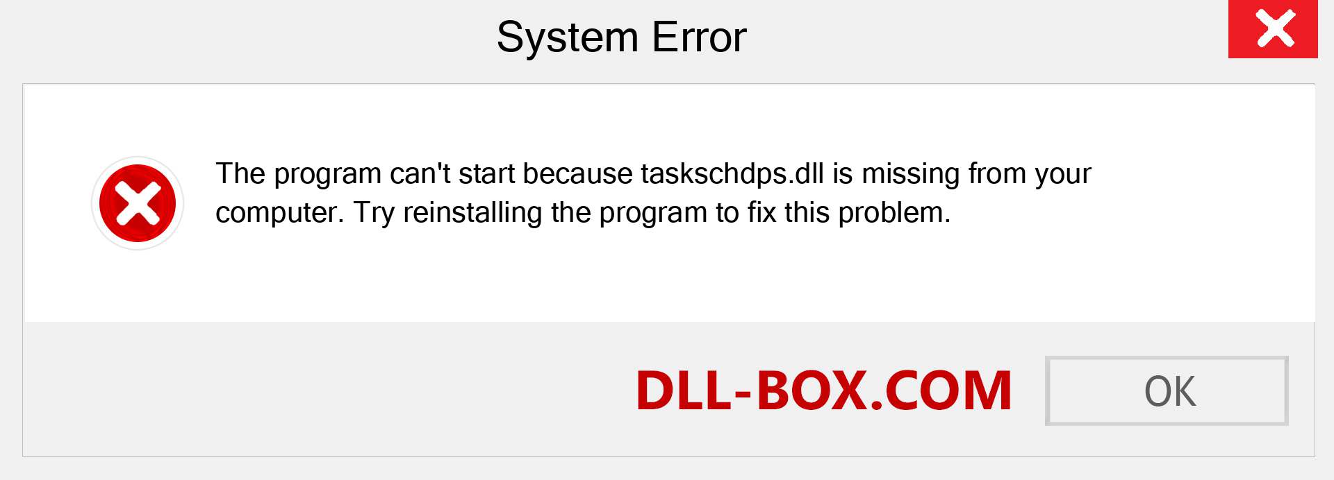  taskschdps.dll file is missing?. Download for Windows 7, 8, 10 - Fix  taskschdps dll Missing Error on Windows, photos, images